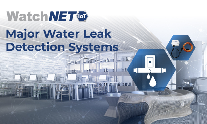 Major water leak detection system using iot